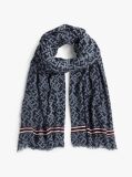 Blue Esarfa Usoara TH Monogram  Femei