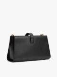 Black TH Monogram Chain Strap Crossover Bag  Women