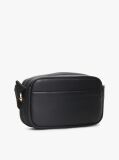 Negru Geanta Crossbody Camera Cu Logo Pe Banda  Femei