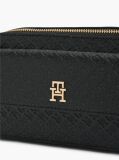 Negru Geanta Crossbody Camera Cu Imprimeu Hilfger Icon  Femei