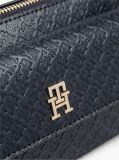 Blue Geanta Crossbody Camera Cu Imprimeu Hilfger Icon  Femei