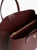 Rosu Geanta Satchel Cu Imprimeu Hilfiger Icon Si Portofel Pentru Monede  Femei
