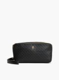 Negru Trusa De Toaleta Cu Imprimeu Hilfiger Icon   Femei