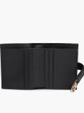 Black TH Monogram Plaque Bifold Wallet  Women