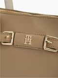 Bej Geanta Tote Crossbody Cu Catarama La Inchidere  Femei