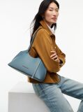 Blue Geanta Tote Modern Cu Textura  Femei