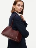 Rosu Geanta Tote Modern Cu Textura  Femei