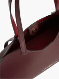 Rosu Geanta Tote Modern Cu Textura  Femei
