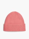 Pink Hilfiger Flag Embroidery Beanie With Wool  Women