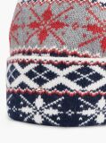 Multi Caciula Din Alpaca Fair Isle Cu Steag  Femei