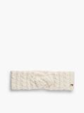 Beige Enamel Flag Headband With Alpaca  Women