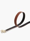 Multi Reversible TH Monogram Buckle Leather Belt  Women
