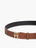 Multi Reversible TH Monogram Buckle Leather Belt  Women
