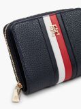 Blue Portofel Cu Imprimeu Hilfiger Icon Si Fermoar  Femei