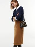 Negru The American Icon Geanta Tote Din Piele  Femei