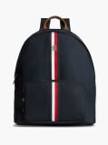 Blue Rucsac Dome Popette Cu Dunga Global  Femei