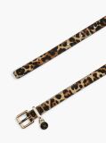 Multi The American Icon Cheetah Print Belt  Women
