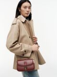 Rosu Geanta Crossbody Cu Monograma TH Si Lant  Femei
