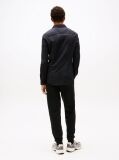 Negru Camasa Slim Fit Stretch  Barbati
