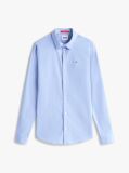 Blue Camasa Slim Fit Stretch  Barbati