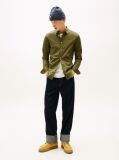 Green Stretch Slim Fit Shirt  Men