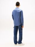 Blue Camasa Slim Fit Stretch  Barbati