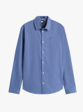 Blue Camasa Slim Fit Stretch  Barbati