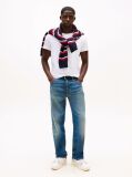 Alb Tricou Crew Regular Fit  Barbati