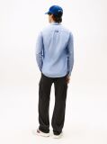 Blue Camasa Slim Fit Din Bumbac Organic Stretch  Barbati