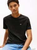 Negru Tricou Din Bumbac Organic Classics  Barbati