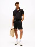 Negru Polo Slim Placket TJM  Barbati