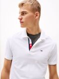 White TJM SLIM PLACKET POLO  Men