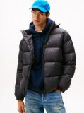 Black Water Repellent Down Jacket  Men