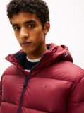 Red Water Repellent Down Jacket  Men
