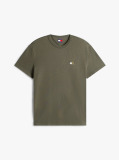 Verde Tricou Cu Guler Rotund Tommy Badge  Barbati