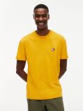 Galben Tricou Cu Guler Rotund Tommy Badge  Barbati
