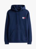 Blue Logo Drawstring Hoody  Men