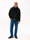 Blue Logo Drawstring Hoody  Men