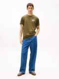 Verde Tricou Slim Cu Logo    Barbati