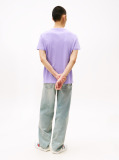 Mov Tricou Slim Cu Logo    Barbati