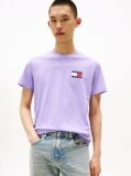Mov Tricou Slim Cu Logo    Barbati