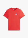 Rosu Tricou Slim Cu Logo    Barbati