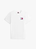 Alb Tricou Slim Cu Logo    Barbati