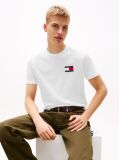 Alb Tricou Slim Cu Logo    Barbati