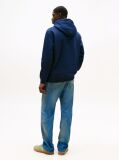 Blue Regular Logo Hoody  Men