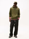 Green Regular Logo Hoody  Men