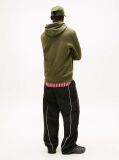 Green Regular Logo Hoody  Men