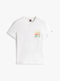 Bej Tricou Cu Grafic Logo Pe Spate  Barbati