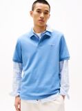 Blue Tricou Polo Croiala Regular Fit  Barbati