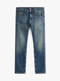 Denim Jeansi Scanton Slim Cu Efect De Uzura  Barbati